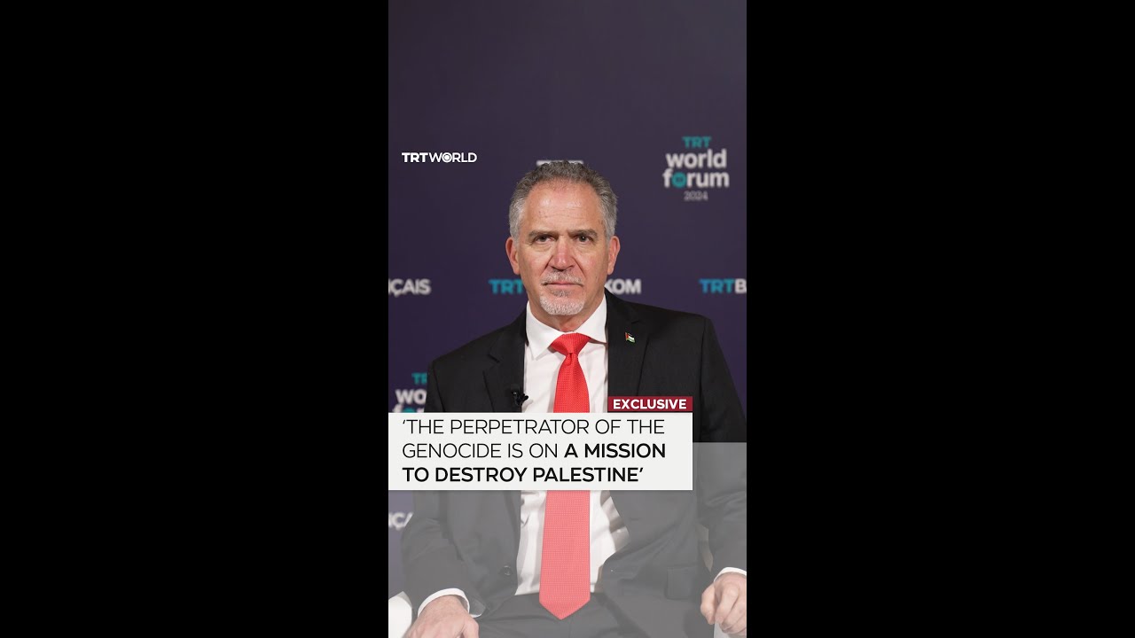 Thumbnail: Miko Peled speaks at TRT World Forum 2024
