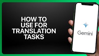 Celebrity How To Use Gemini For Translation Tasks ! Tutorial Profile