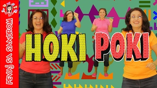 💖 Hoki poki, Hokey Pokey 💖 Pevaj sa Sandrom | Dečije pesme | Dečije priče