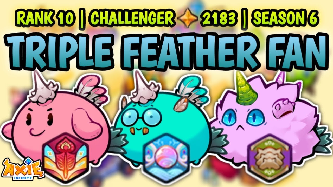 AXIE ORIGIN LEADERBOARD BEST LINE UP TRIPLE AQUA PART 2 