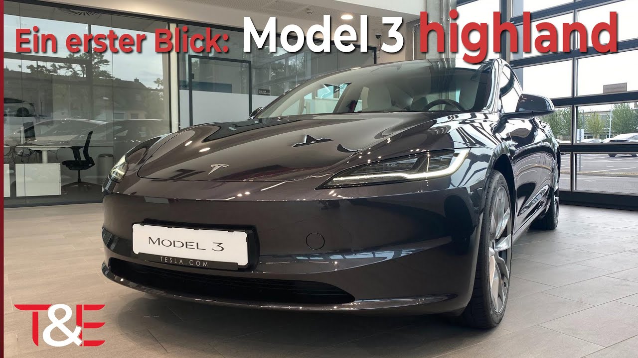 Facelift: Tesla Model 3 Highland 