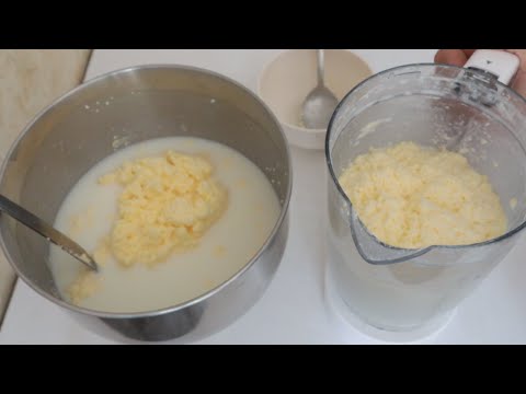 🥛YAYIK ALTI SÜTÜ NEDİR EVDE NASIL YAPILIR⁉️BUTTERMILK NASIL YAPILIR?✅