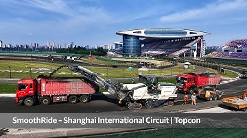 Resurfacing the Shanghai International Circuit with SmoothRide | Topcon