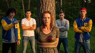картинка: Хулиганы привязали тихую девушку к дереву, но они не знали, кем на самом деле был её муж…