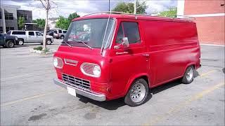 1965 Mercury Econoline Van, Seen At Tim Hortons In Kelowna, Bc, Canada