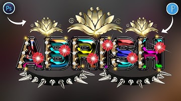 Stylish Glass Font Editing On Ps Touch PixelLab Step By Step How To Make Glass Font -Zarraq Creation