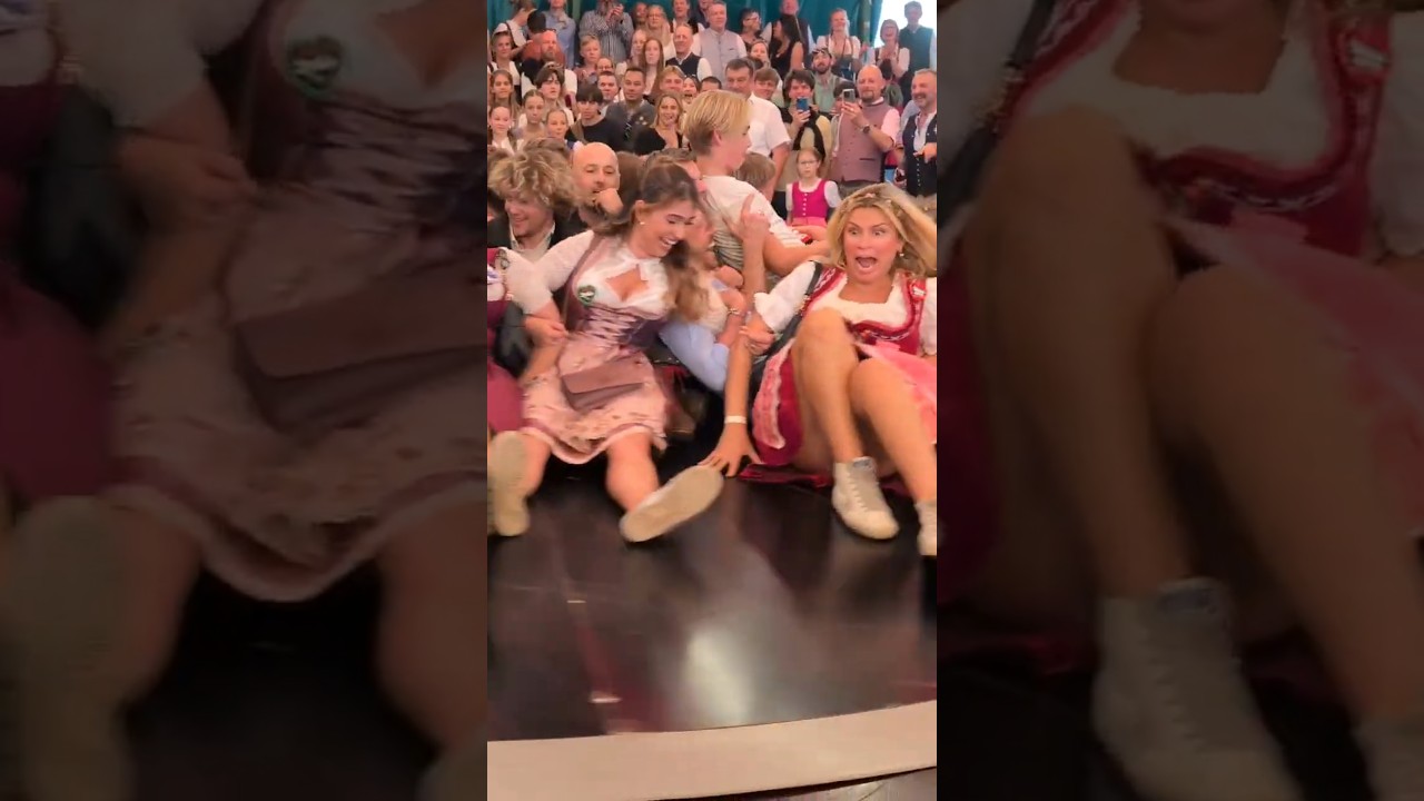 Scary moment on the Devil's WHEEL, Best vibe TEUFELSRAD #devilswheel #oktoberfest #teufelsrad #short