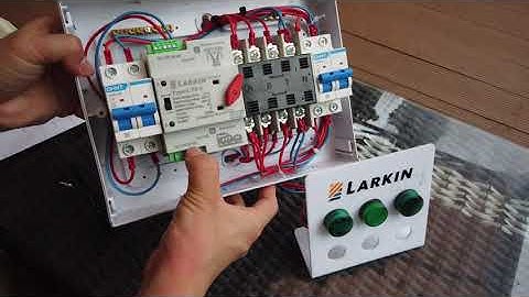 ATS (automatic transfer switch) PLN Genset , Larkin LTS-4