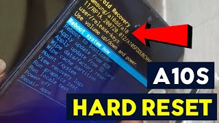 Samsung Galaxy A10S Hard Reset | Samsung A10s (SM-A107F) Factory Reset