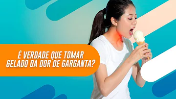 Pode tomar água gelada com a garganta inflamada?