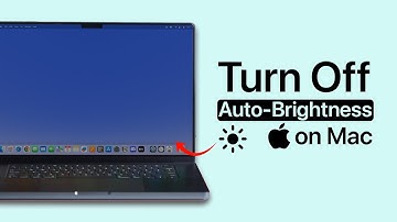 Hoe schakel ik automatische helderheid uit op een Mac?