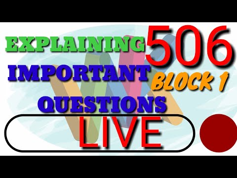 506 IMPORTANT QUESTION BLOCK - 1 EXPLAINED IN TELUGU FOR NIOS DELED #ANDY