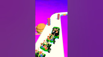 Assemble run 3D gameplay on Mobile level 2 #shorts