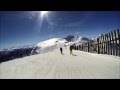 Skiing Kitzbühel - First Person View of run 56 Schwarzkogel