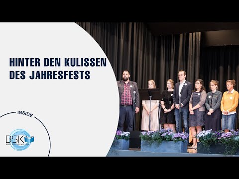 Hinter den Kulissen des Jahresfests