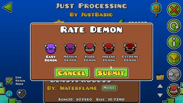 Just Processing by JustBasic | Medium demon 100%