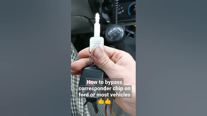 How to bypass Ford chip key the easy way