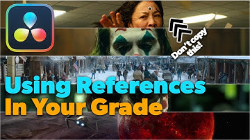 Using References in Your Color Grading | Davinci Resolve 18 Tutorial