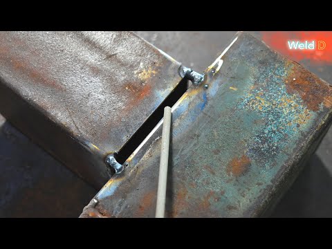 2 tips. For dealing with large gaps of stick welding square tube.