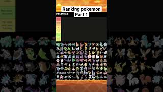 Ranking pokemon #pokemon #pokemonscarlet #tierlist #tiermaker #pokémon