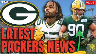 🔴 LIVE Packers LATEST News! Keisean Nixon Holdout Coming?  Van Ness FLASHING In Camp!