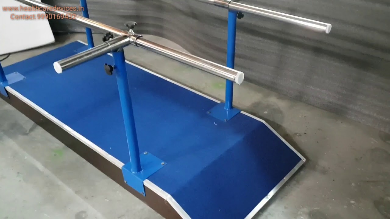 parallel-bars-8-feet-used-for-physiotherapy-hcd319-youtube