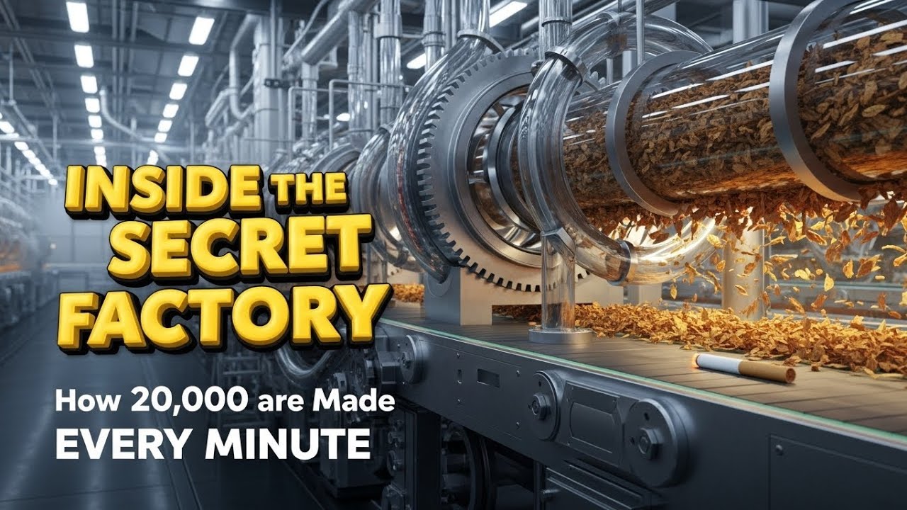 Inside The Secret World of Cigarette Factory | Full Manufacturing ...