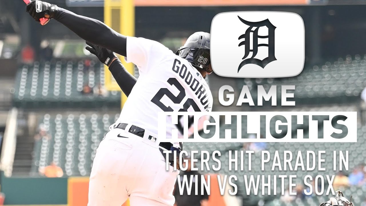 Game Highlights Tigers Hit Parade in Win vs White Sox YouTube