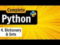 Lecture 4 : Dictionary &amp; Set in Python | Python Programming