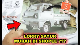 LORI KAWALAN JAUH HARGA MURAH BELI DI SHOPEE | LORRY REMOTE CONTROL RC BEST KER WPL D12 ???