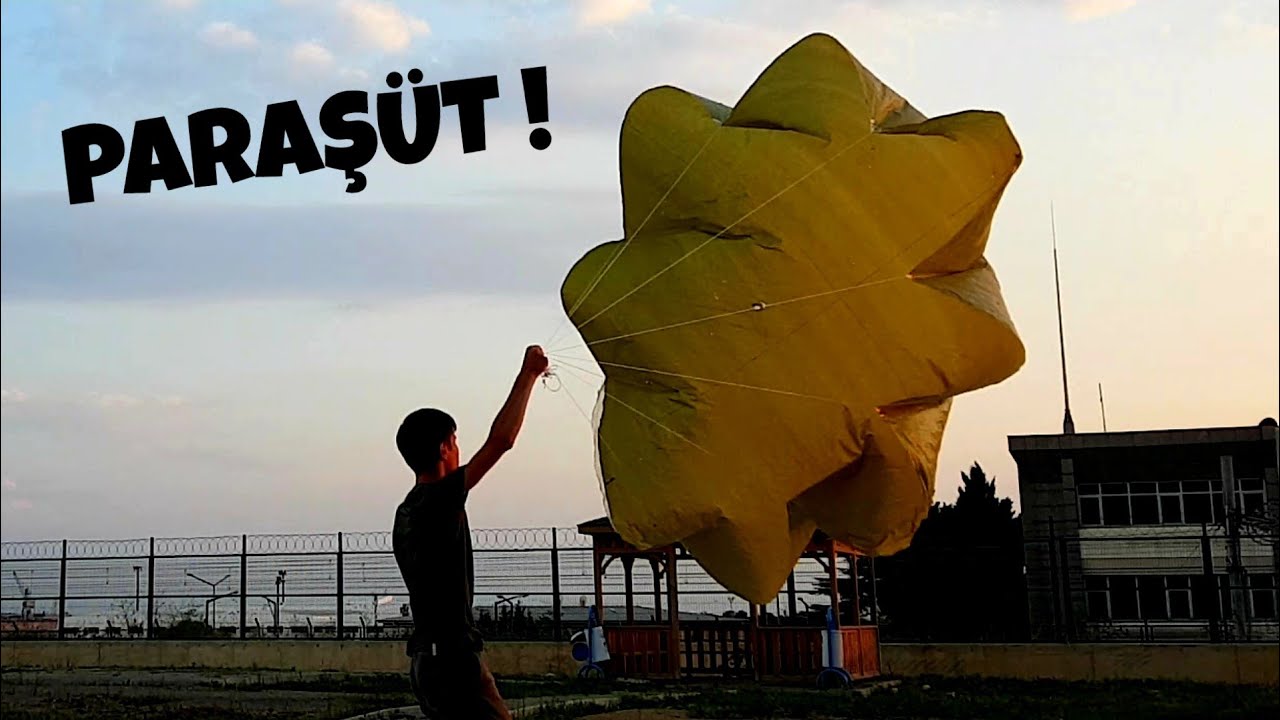 ev yapimi parasut nasil yapilir homemade parachute youtube