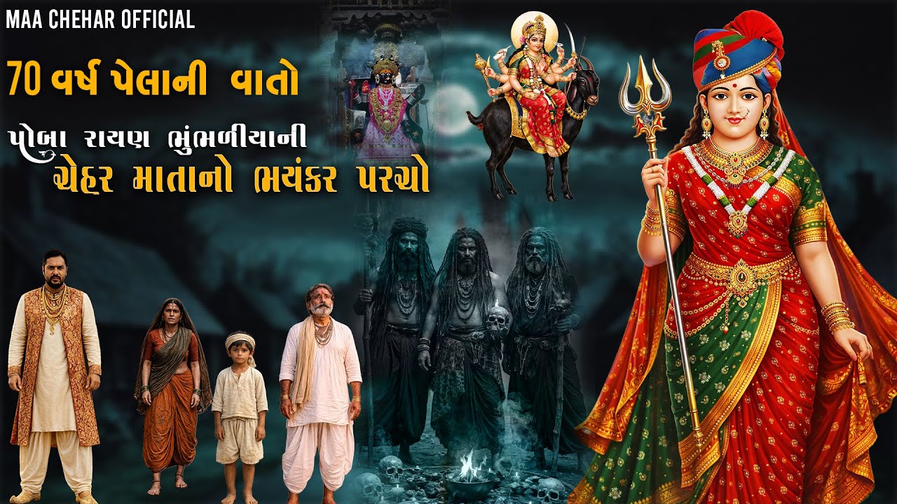 પોબા રાયણ ભુંભળીયાની ચેહર માતાનો ભયંકર પરચો | વાણીયા પર ચેહર મેલડીનો કોપ | Gujarat Itihas
