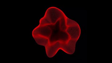 Afterimage of noise. Drawing by openFrameworks