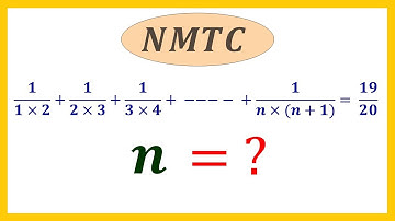 #What is the Value of "n"? #NMTC(AMTI) Exam #Olympiad Exam Question #Number System.