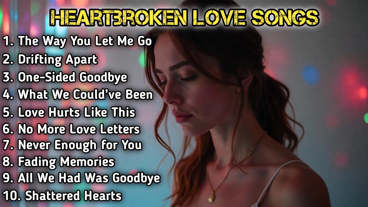Broken Hearts Playlist 2025 - Vol.01 | Most Touching Sad Love Songs | English Hits