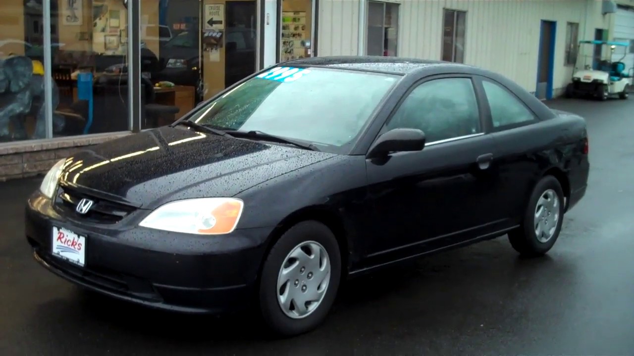 2001 HONDA CIVIC COUPE SOLD!! - YouTube