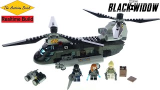 LEGO Realtime Build LEGO Marvel 76162 Black Widow's Helicopter Chase