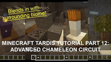 Minecraft 1.19 TARDIS Tutorial Part 12: Automatic Chameleon Circuit