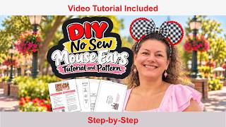 Information The Secret to Making Designer Mouse Ears!  Easy NO SEW DIY Tutorial News