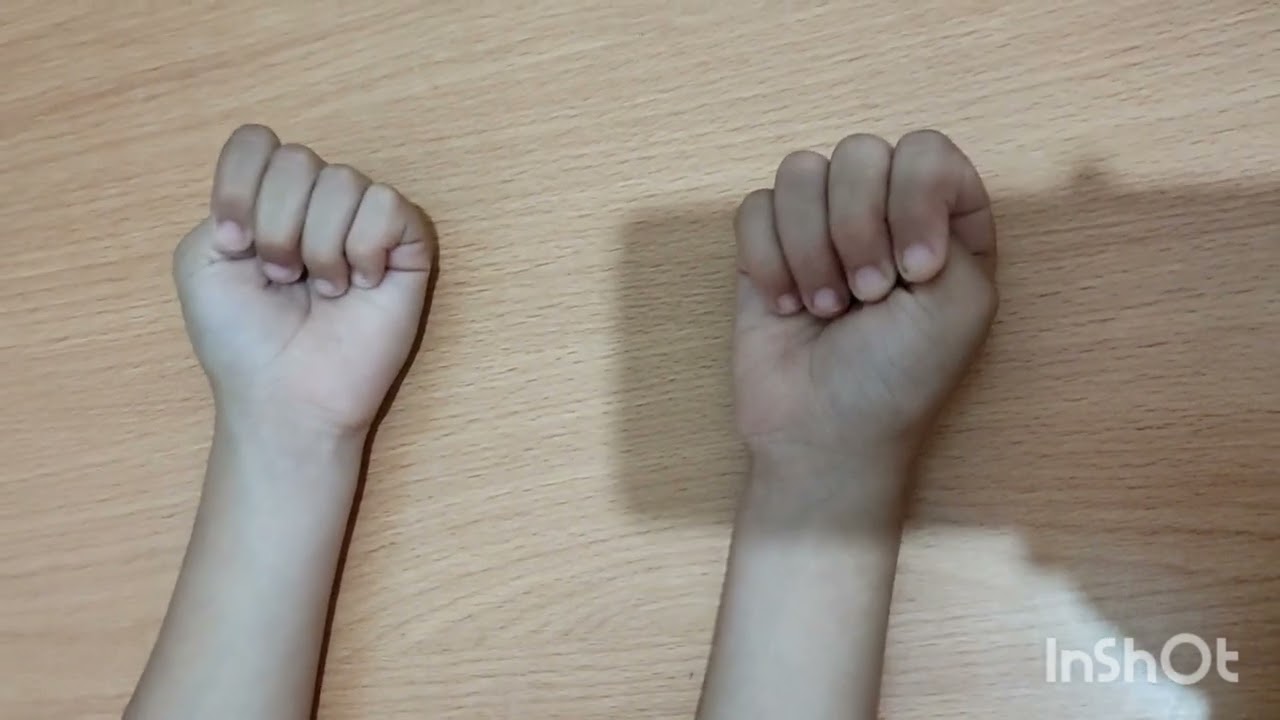 رياضيات الأصابع ( الجمع والطرح البسيطين ) الحصة 01