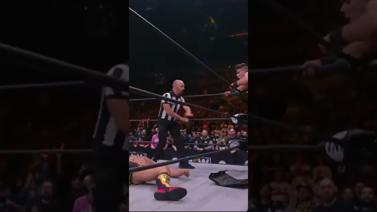 The moment when Sammy Guevara defeated Miro to become TNT Champion on AEW Dynamite!