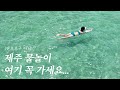 직접 찾아낸 제주 물놀이 성지🔫 + 판포포구 솔직 후기,, 물놀이 하러 짧고 굵게 1박 2일 총알여행
