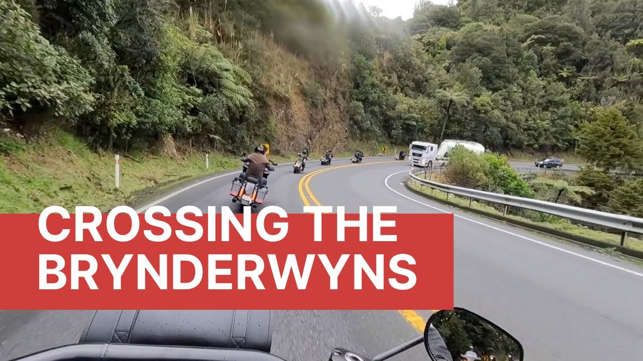 Auckland HOG Chapter Rides South Over the Brynderwyn Hills