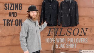 FILSON Mackinaw 100% Wool Pullovers & Jac Shirt