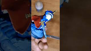 Warhammer 40k#Space Marines#Космодесантники#Ультрамарины#Сaptain in Terminator Armour#Покрас#
