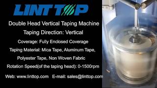 Double Head Vertical Taping Machine