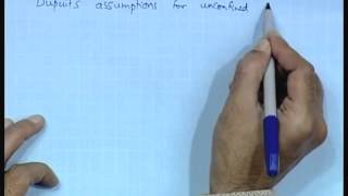 Mod-01 Lec-10 General Flow Equations Through Porous Media (Contd.), Dupuit's Assumptions