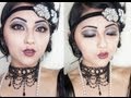 Roaring 20's Flapper Makeup Tutorial