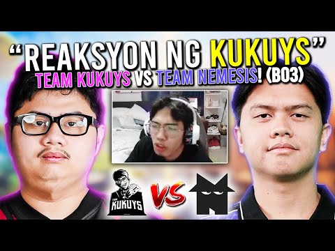 "Reaksyon ng KUKUYS sa TEAM KUKUYS vs TEAM NEMESIS!"🔥 (BO3) - BLAST SLAM V SEA CLOSED QUALS DOTA 2