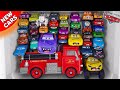 Lot of Disney Pixar Cars Unboxing Review | Disney Pixar Car Stunt & Splash Red